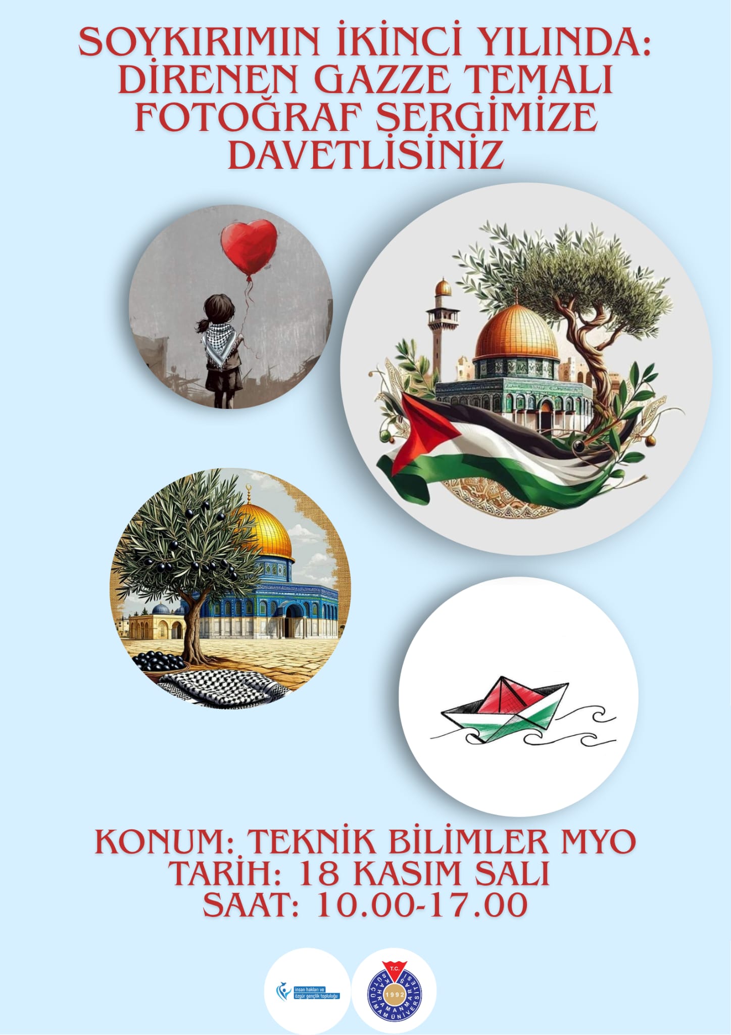 Fotoğraf Sergisi: Soykırımın İkinci Yılında Direnen Gazze 